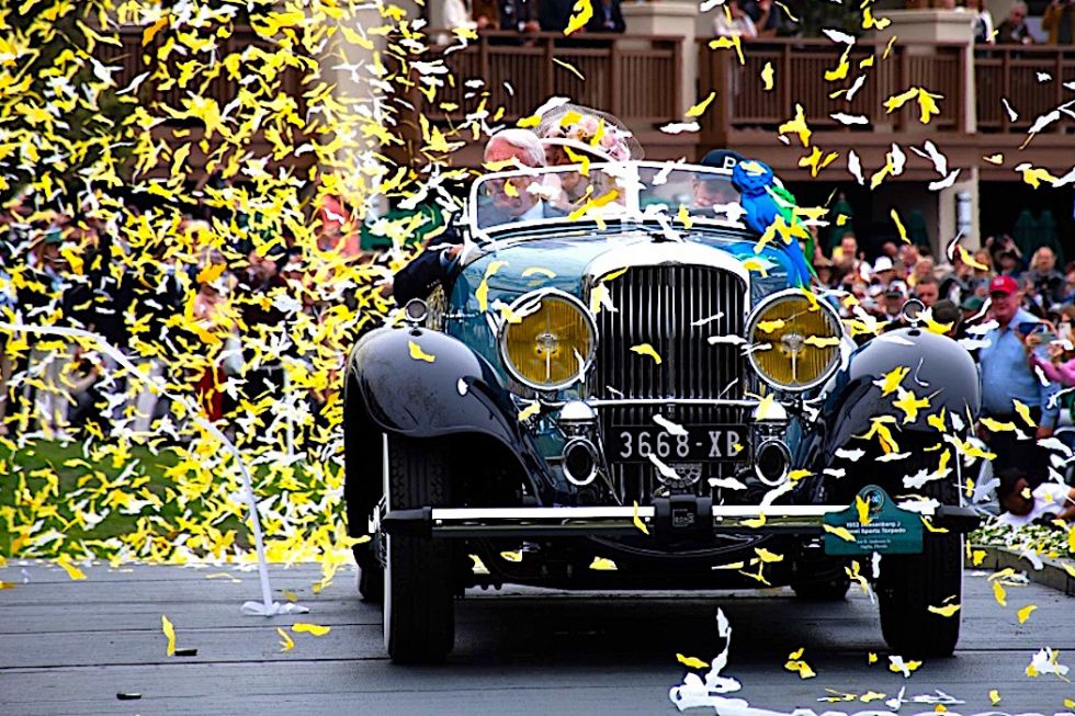 Duesenberg Figoni J Won Pebble Beach Councourse