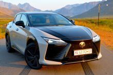 SEXY ELECTRIC LEXUS RZ HAS ITS LIMITATIONS